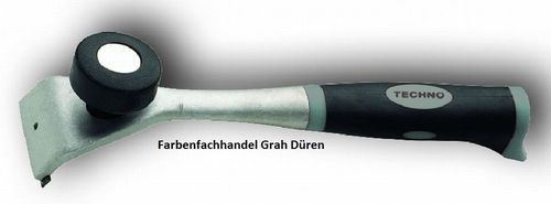 Hartmetall - Farbschaber PROFESSIONAL mit 2-K Griff und Knauf