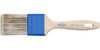 Flachpinsel 12. Stärke, AquaProfi, vollverklebt in blauer Kunststoff-Fassung